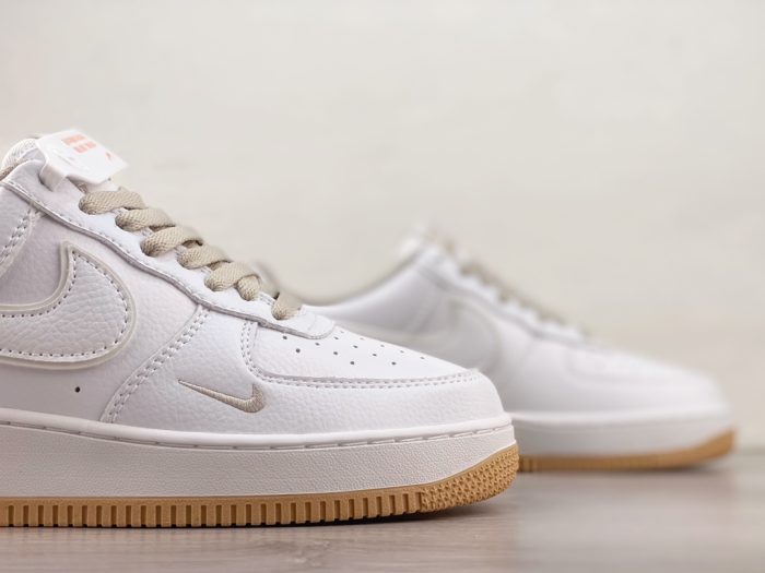 Nike Air Force White Brown(Perfect Replica) - Image 5