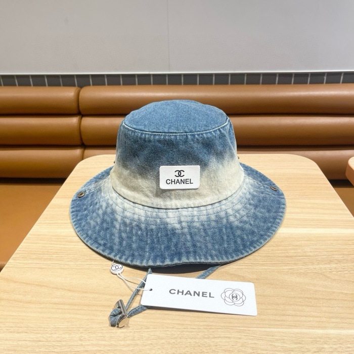 Chanel Tie Dye Old Cowboy Fisherman Hat Sunhat (Perfect Replica) - Image 2