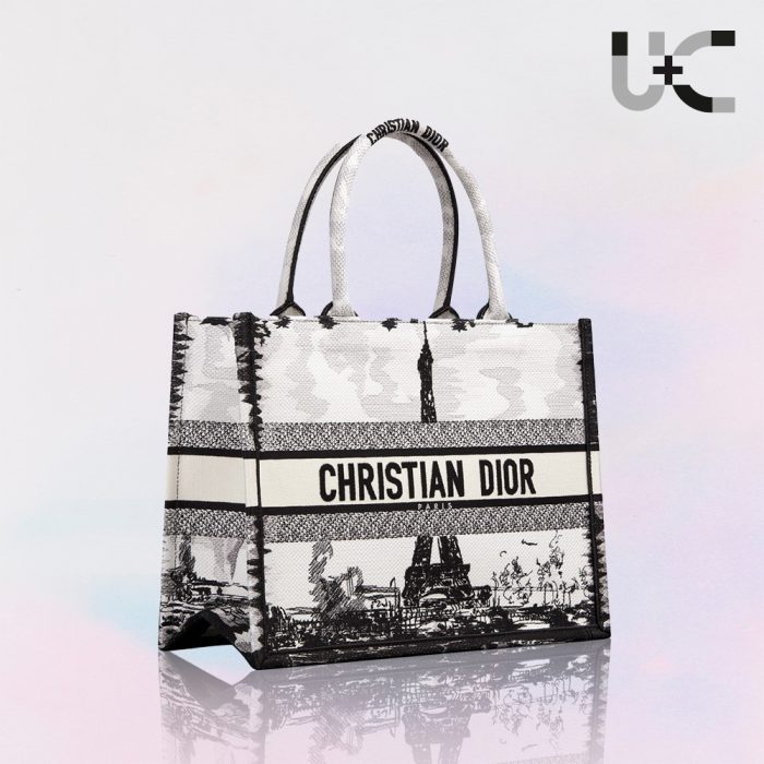 Dior Book Tote Paris Medium Bag(Perfect Replica) - Image 4