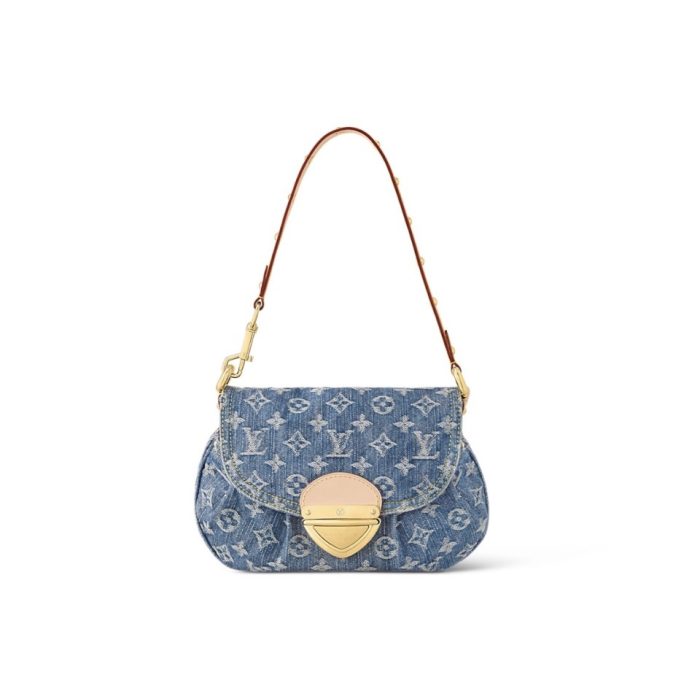 Louis Vuitton LV Sunset Denim Handbag(Perfect Replica)