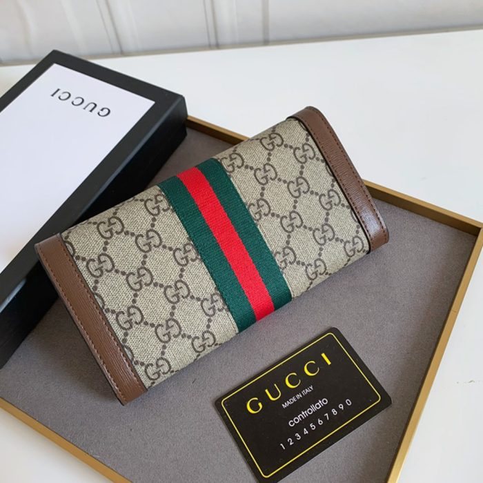 Gucci Unisex GG Long Wallet£¨Perfect Replica£© - Image 5