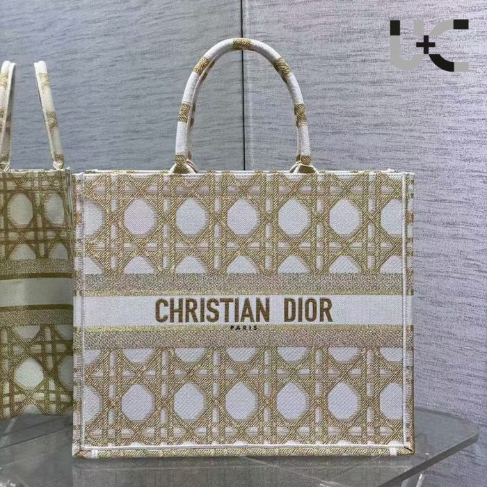 Dior Book Tote D-Lace Macrame Bag(Perfect Replica) - Image 4