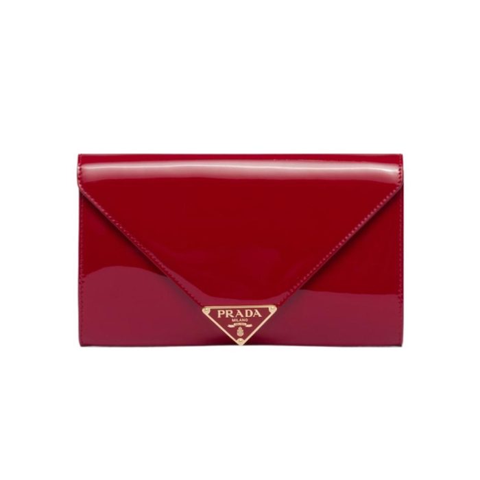 Prada Leather Clutch Shoulder Bag Handbag(Perfect Replica) - Image 2