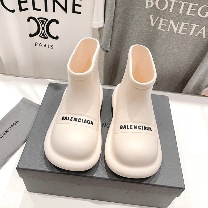 Balenciaga round Toe Rain Boots Slide Sandal(Perfect Replica) - Image 6