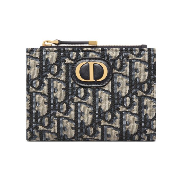 Dior 30 Montaigne Zipper Wallet(Perfect Replica) - Image 2