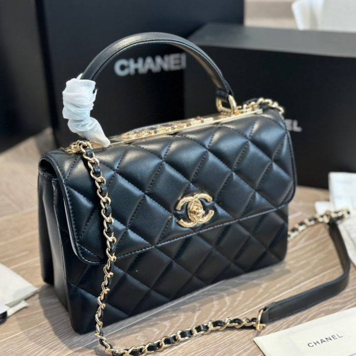 Chanel Trendy CC Relief Handle Bag(Perfect Replica) - Image 3