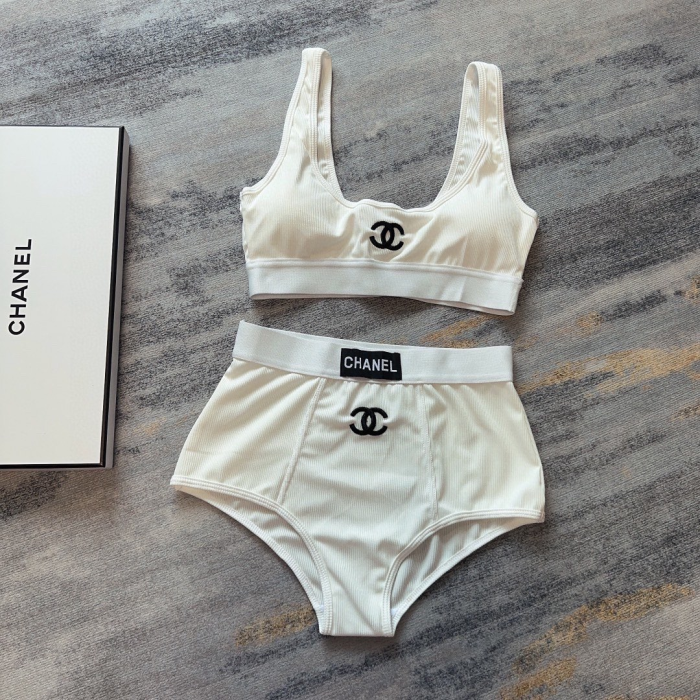 Chanel Two-piece Swimsuit Swimwear(Perfect Replica) - Image 2