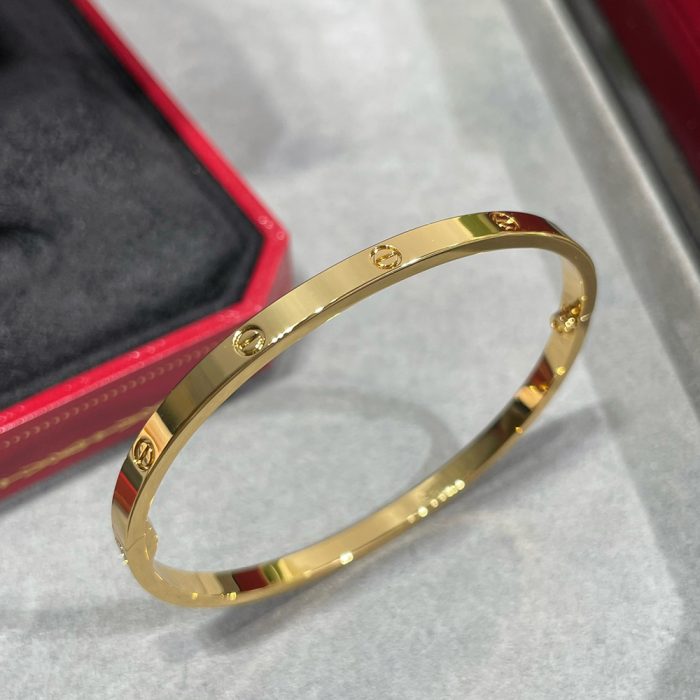 Cartier LOVE bracelet brushed finish (Perfect Replica) - Image 8