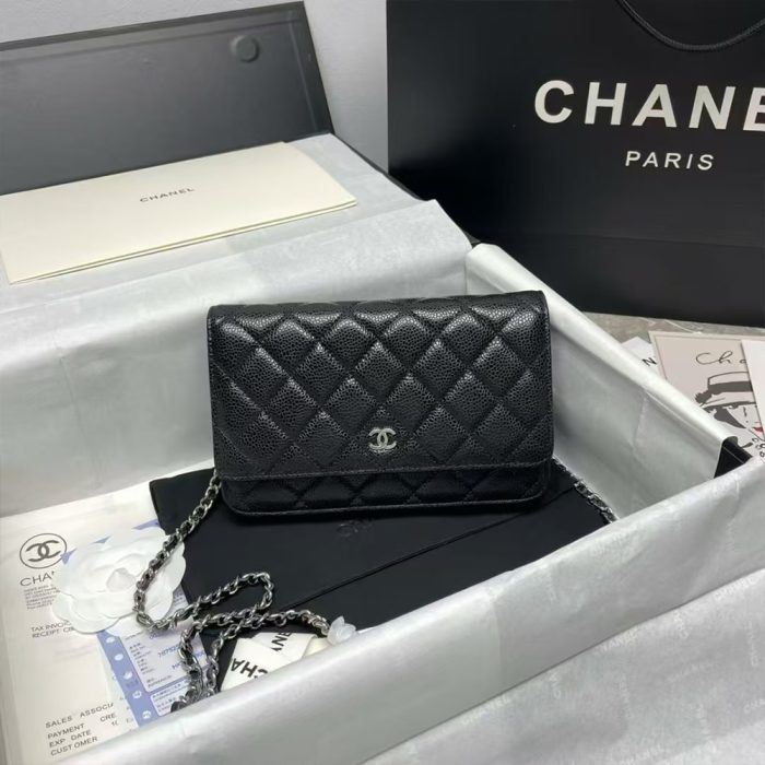 Chanel WOC Quilted Caviar (Perfect Replica) - Image 8