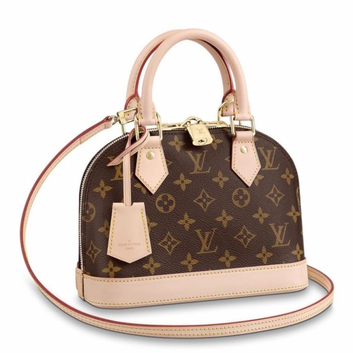 Louis Vuitton LV Alma BB PM Shoulder Bag Monogram Damier Ebene M53152 (Perfect Replica)