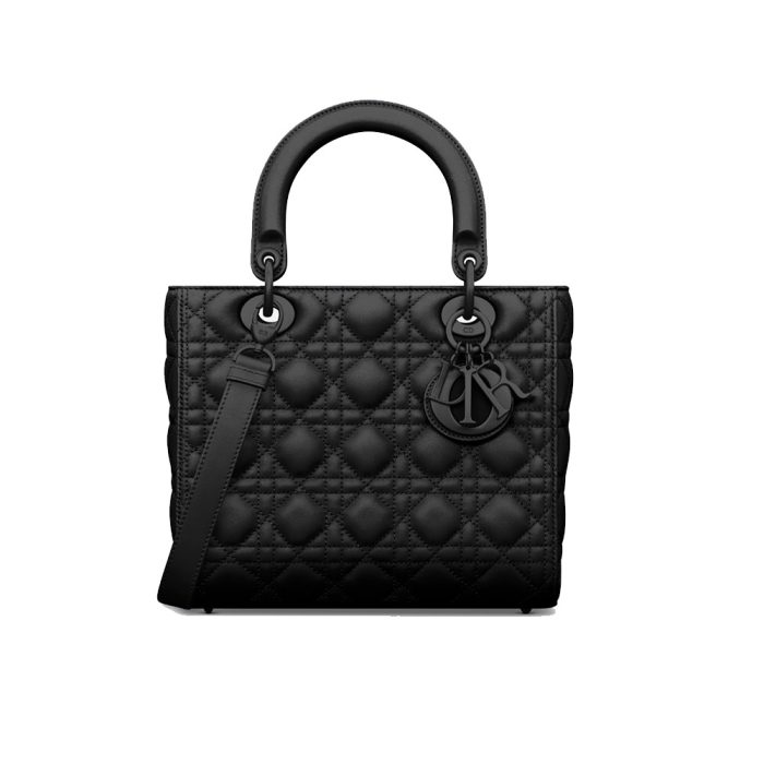 Dior The LADY DIOR Medium Bag-Matte cowhide leather(Perfect Replica) - Image 4