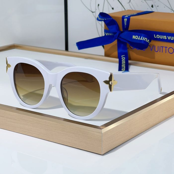 Louis Vuitton LV Clockwise Canvas sunglasses Top quality (Perfect Replica)