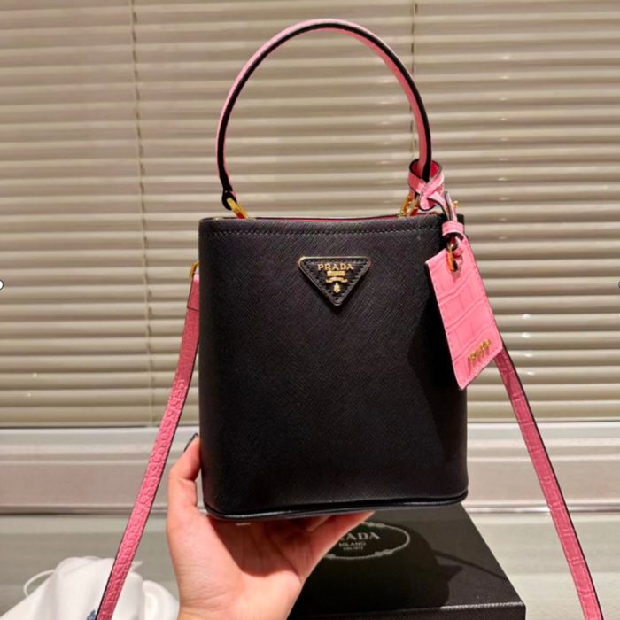 Prada Panier Handbag Saffiano(Perfect Replica) - Image 7