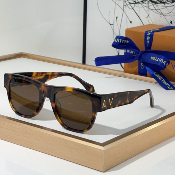 Louis Vuitton LV Mirror Leg Logo identification sunglasses Top quality (Perfect Replica)