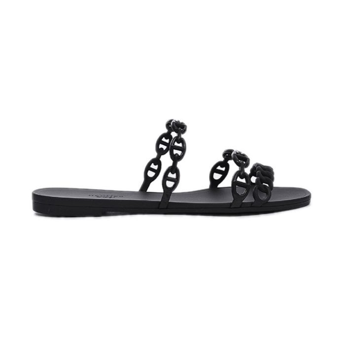 Hermes Shoes Island Flat Slppers Slide Sandal (Perfect Replica) - Image 2