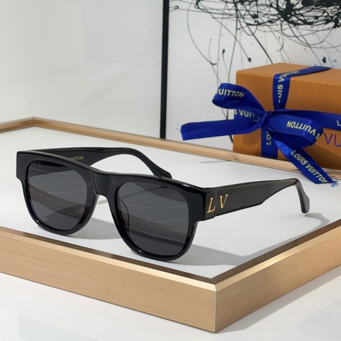 Louis Vuitton LV Mirror Leg Logo identification sunglasses Top quality (Perfect Replica) - Image 5