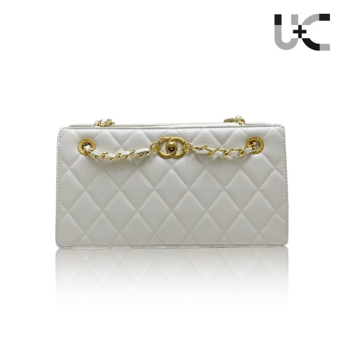 Chanel HandBag Made From Leather With Chain(Perfect Replica) - Image 2