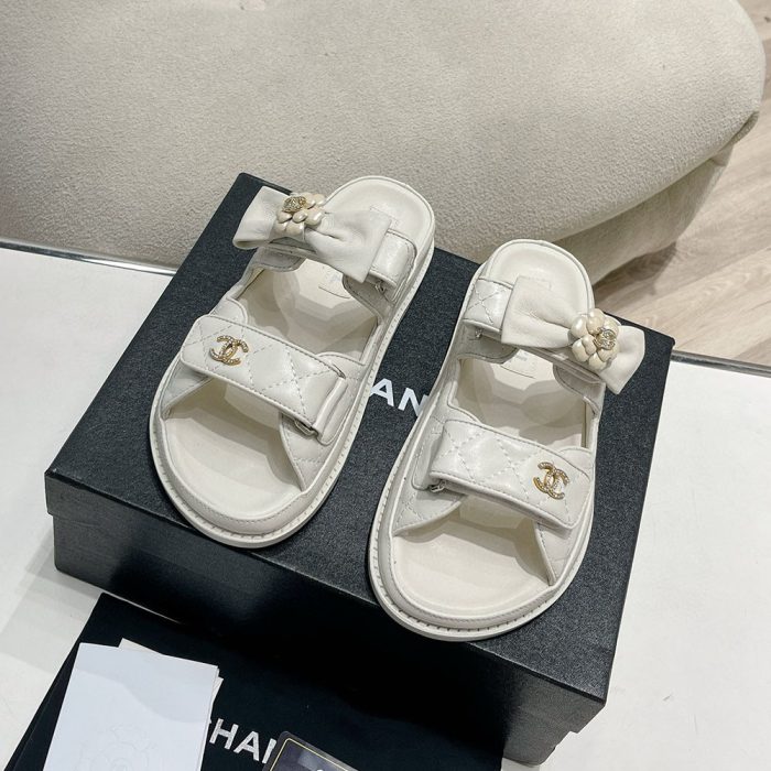 Chanel Fashionable Half Slippers Sandals Slide£¨Perfect Replica£© - Image 4