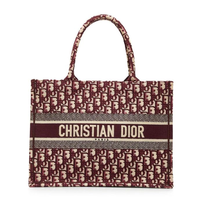 Dior Book Tote Small Medium Large Size Embroidery (Perfect Replica) - Image 6