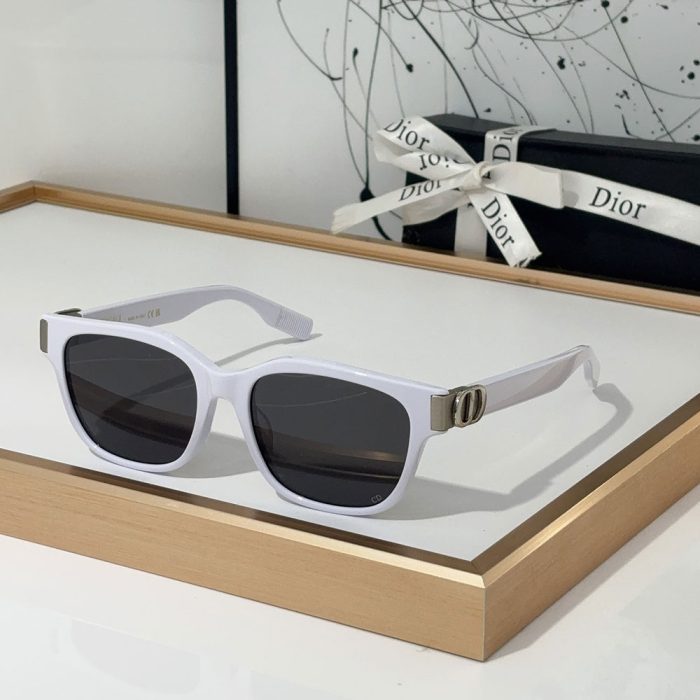 Dior Mirror leg Logo identification Acetate fibre sunglasses Top quality (Perfect Replica) - Image 6