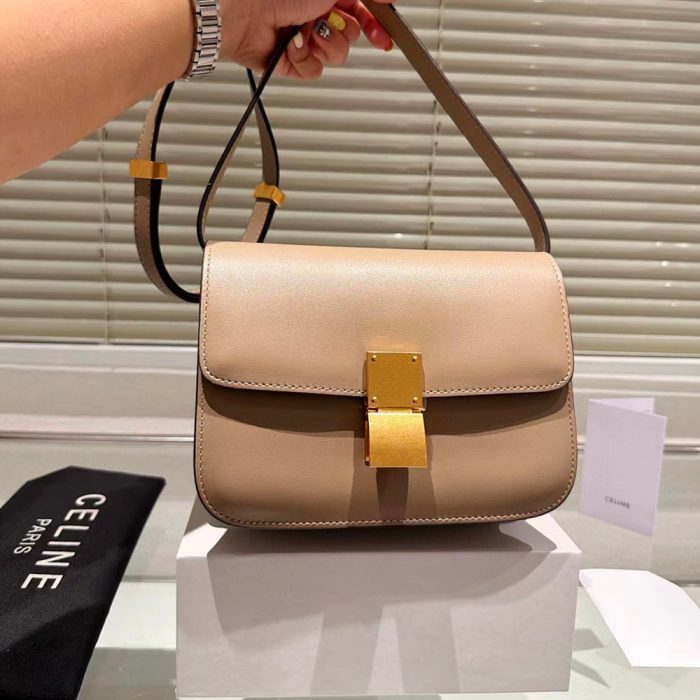 CELINE Liege Calfskin Box Flap Bag(Perfect Replica) - Image 3