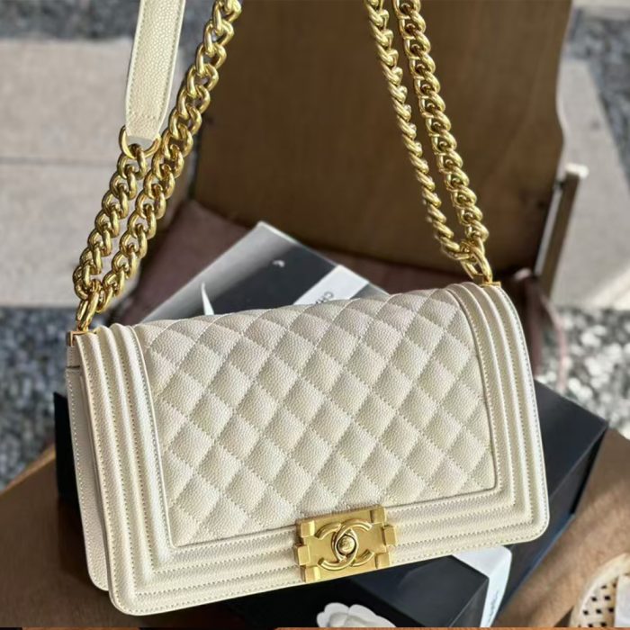 Chanel Large Boy Flap Bag (Perfect Replica) - Image 9