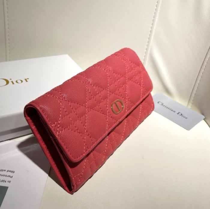 Dior Caro Long Wallet(Perfect Replica) - Image 4