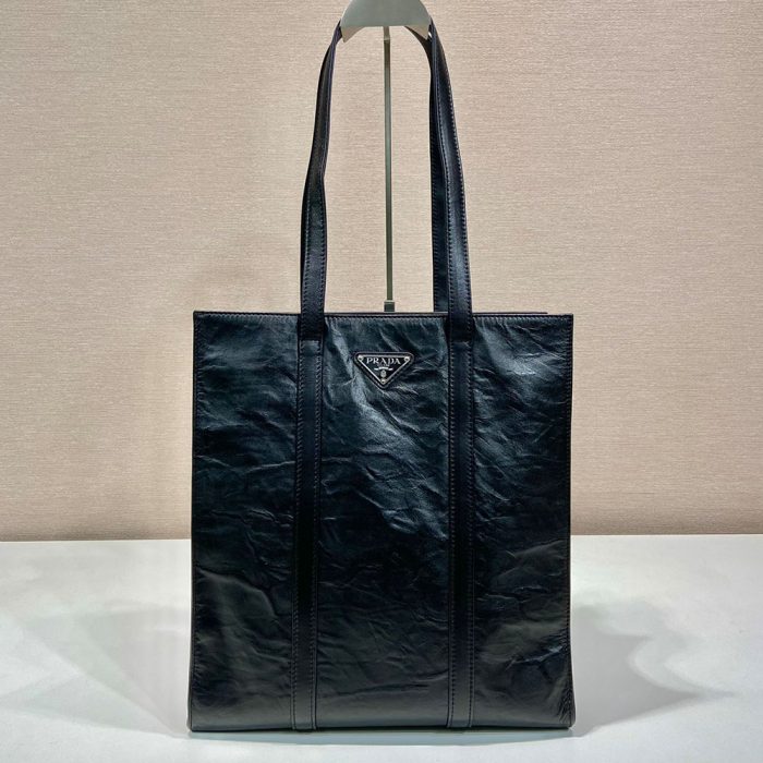 Prada Medium Antique Nappa Leather Tote