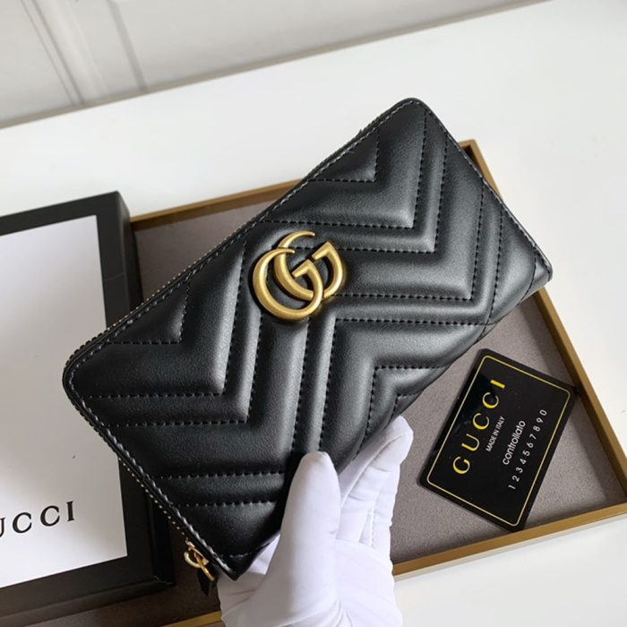 Gucci Unisex GG Long Zipper Wallet 443123£¨Perfect Replica£©