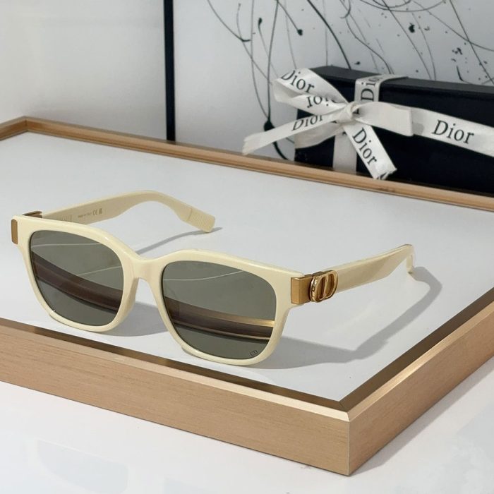 Dior Mirror leg Logo identification Acetate fibre sunglasses Top quality (Perfect Replica)