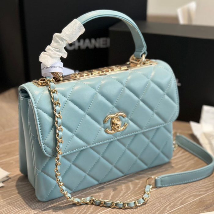 Chanel Trendy CC Relief Handle Bag(Perfect Replica) - Image 7