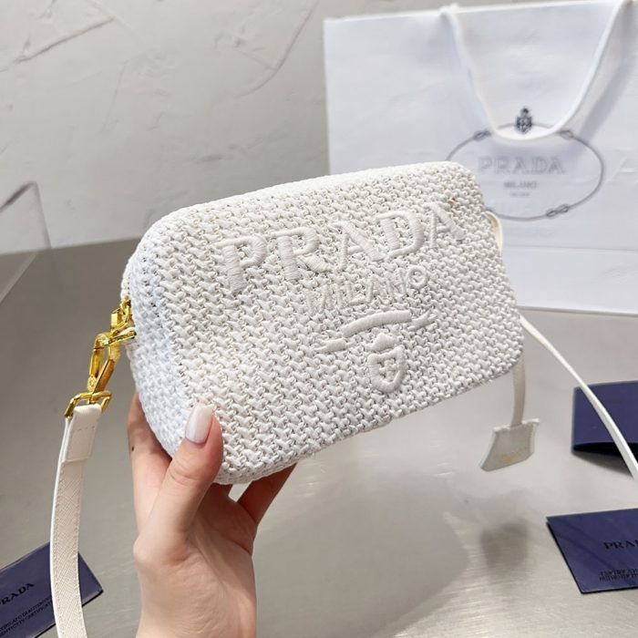 Prada Crochet Camera Bag - Image 5