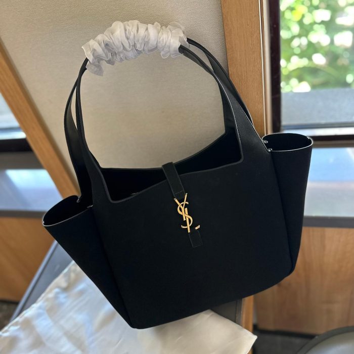 Saint Laurent YSl Le 5 A 7 Bea suede tote bag (Replica) - Image 3