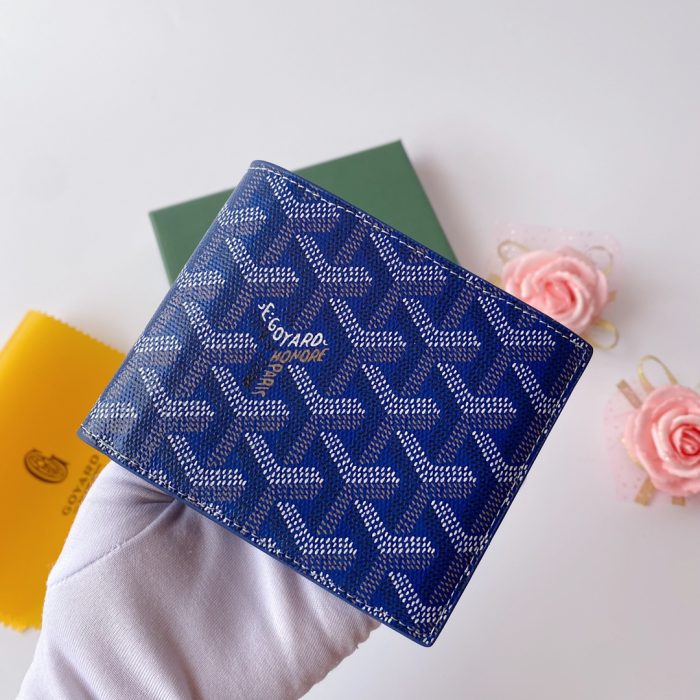 Goyard Victoire Canvas&Leather Wallet(Perfect Replica) - Image 4