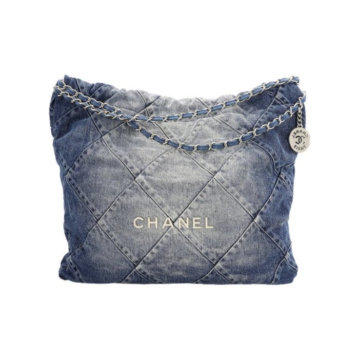 Chanel 22bag Old Denim(Perfect Replica)