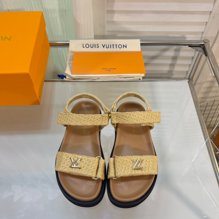 Louis Vuitton LV Sunset Beach Sandals Slide(Perfect Replica) - Image 9