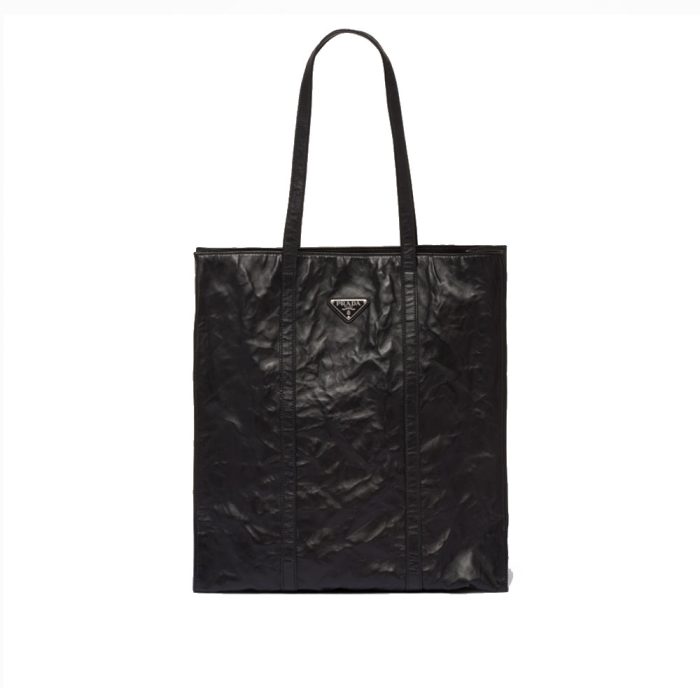 Prada Medium Antique Nappa Leather Tote - Image 2