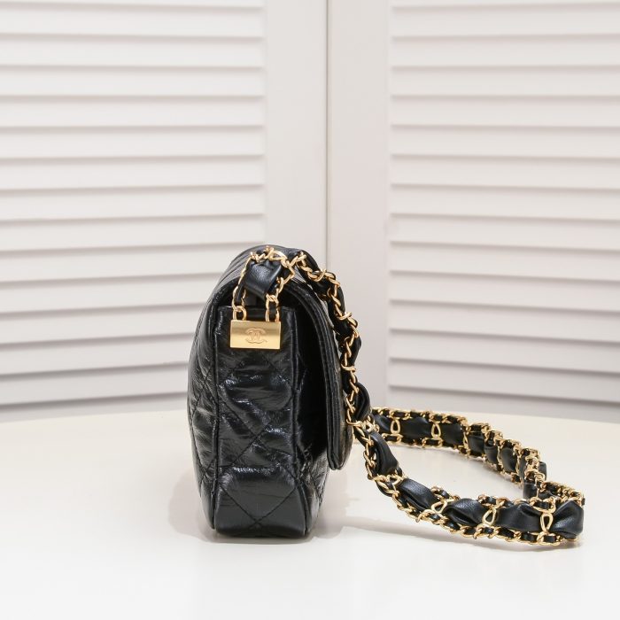 Chanel Hobo Wide Shoulder Strap Crossbody Bag Shoulder Bag(Perfect Replica) - Image 3