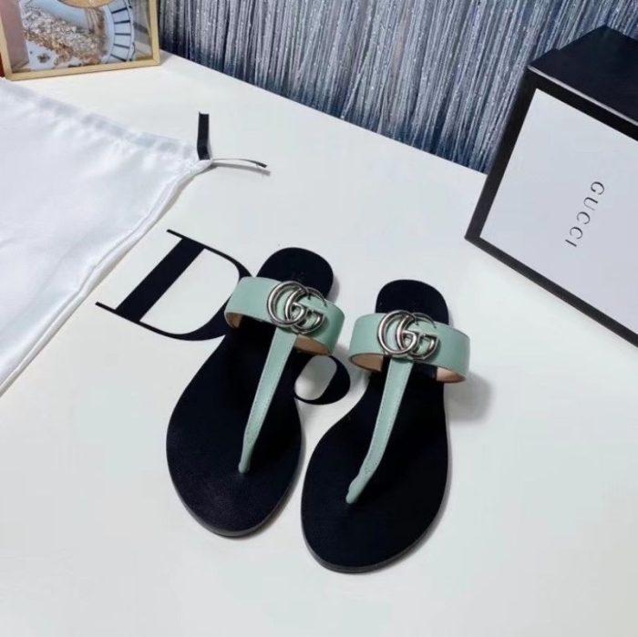 Gucci GG T-Strap Sandal 497444 (Perfect Replica) - Image 9