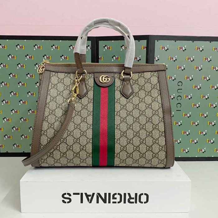 Gucci Ophidia Canvas Tote Handbag (Perfect Replica) - Image 3