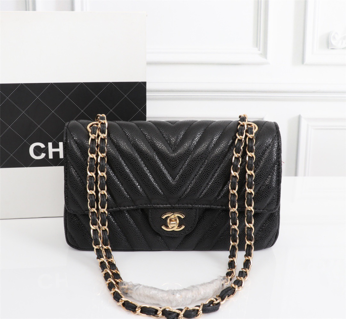 Chanel Clacssic Flap CF Chain Shoulder Strap Bag (Perfect Replica) - Image 2