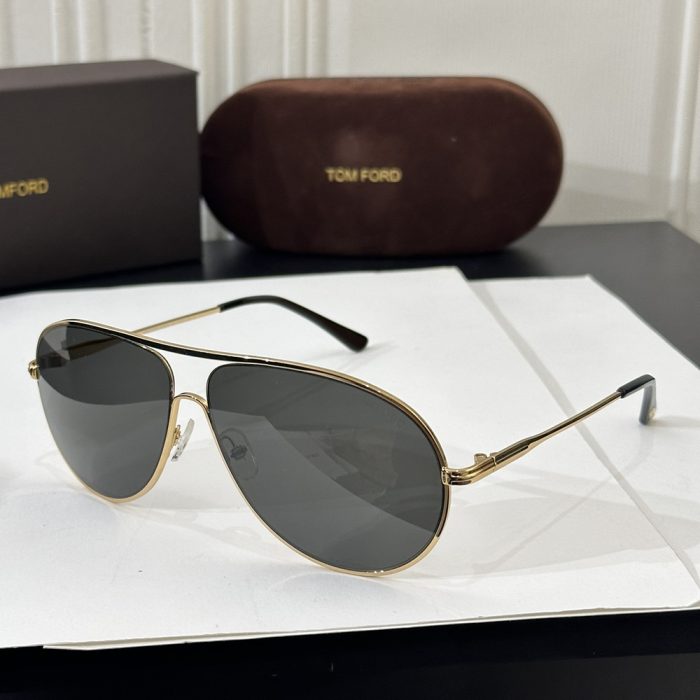 Tom Ford Thin Frame Metal Sunglasses Top Quality(Perfect Replica) - Image 5