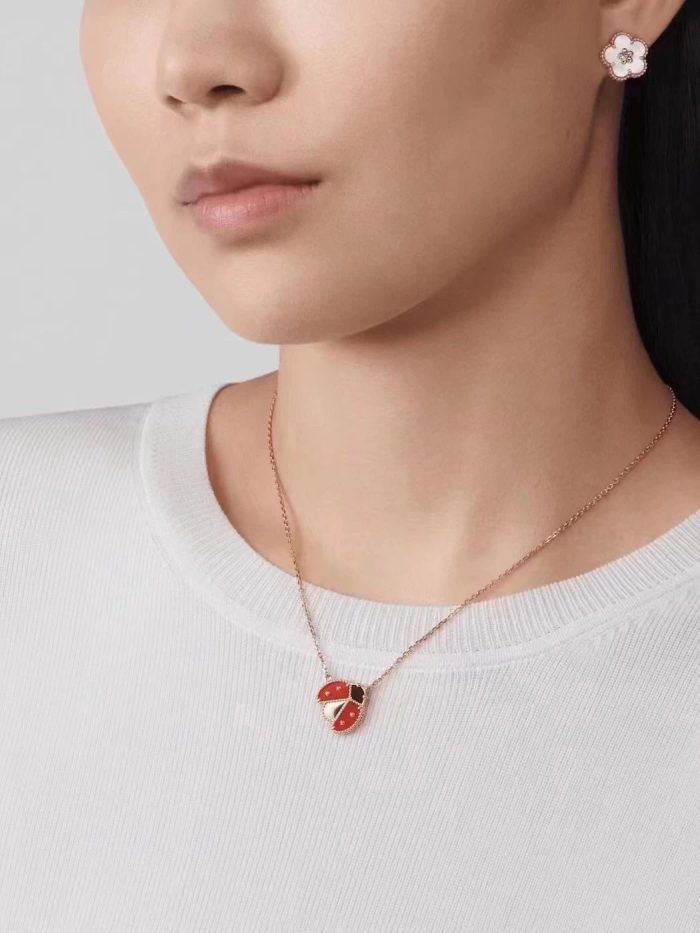 Van Cleef&Arpels VCA coccinella septempunctata Necklace - Image 8