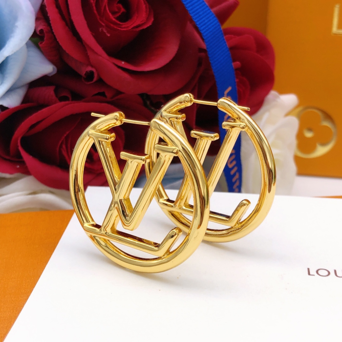 Louis Vuitton LV Circle Earrings (Perfect Replica)