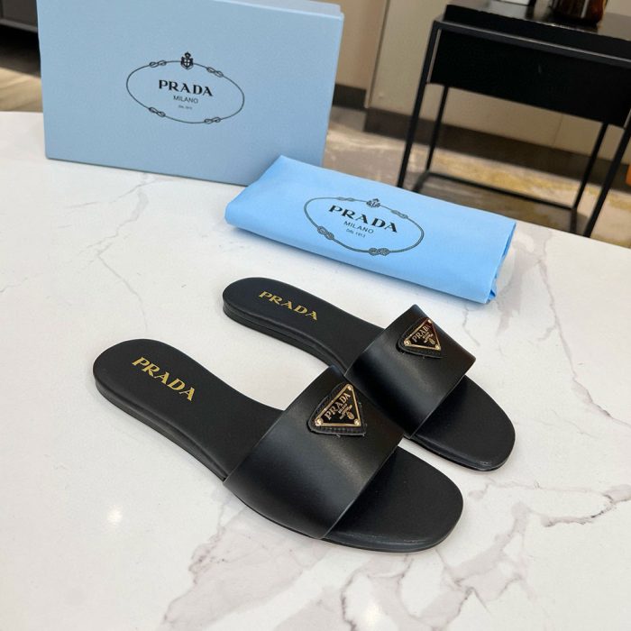 Prada Everything Goes With fFip-flops Slide Sandal (Perfect Replica)