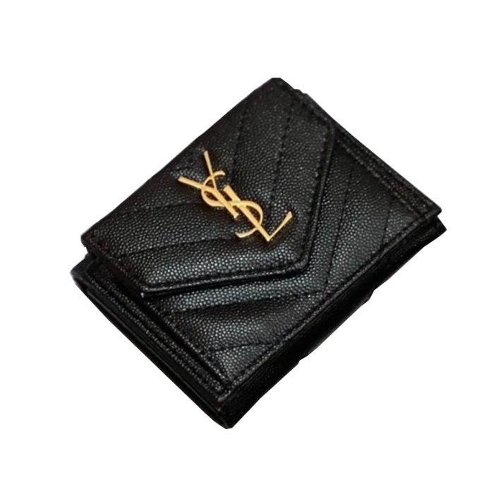 Saint Laurent YSL Leather Card Holder (Perfect Replica) - Image 2