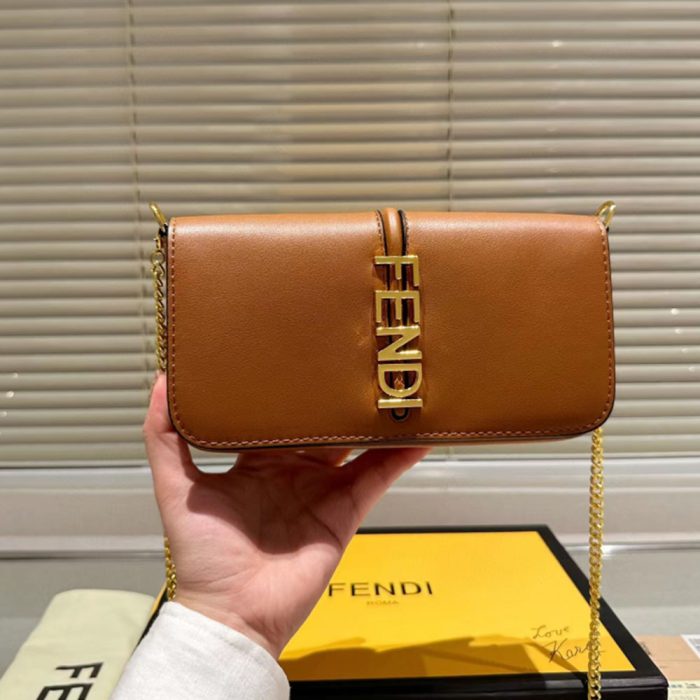 FENDI Fendigraphy Messenger bag(Perfect Replica)