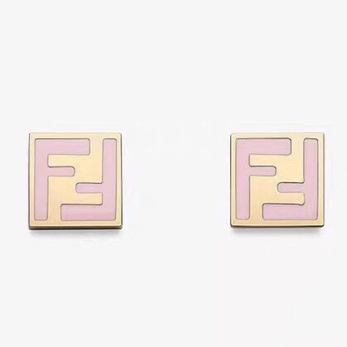 Fendi letter earrings - Image 2