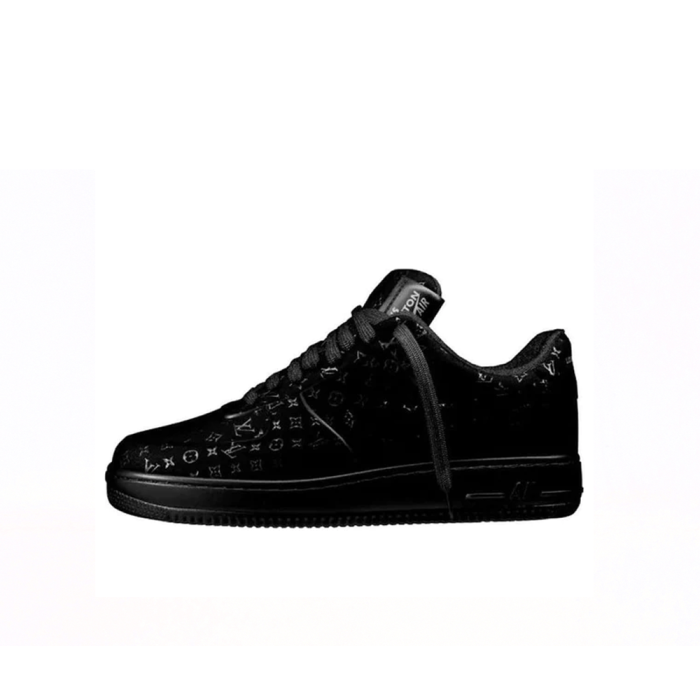 Nike Air Force 1 Low Louis Vuitton Monogram Brown Damier Azur(Perfect Replica) - Image 4