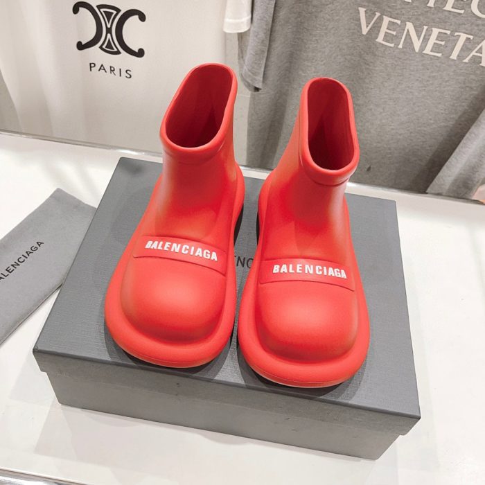 Balenciaga round Toe Rain Boots Slide Sandal(Perfect Replica) - Image 7